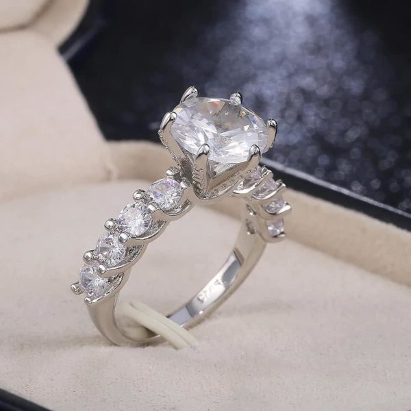 Cubic Zircon Ring