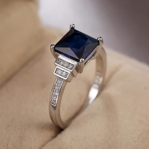 Topaz Blue Ring