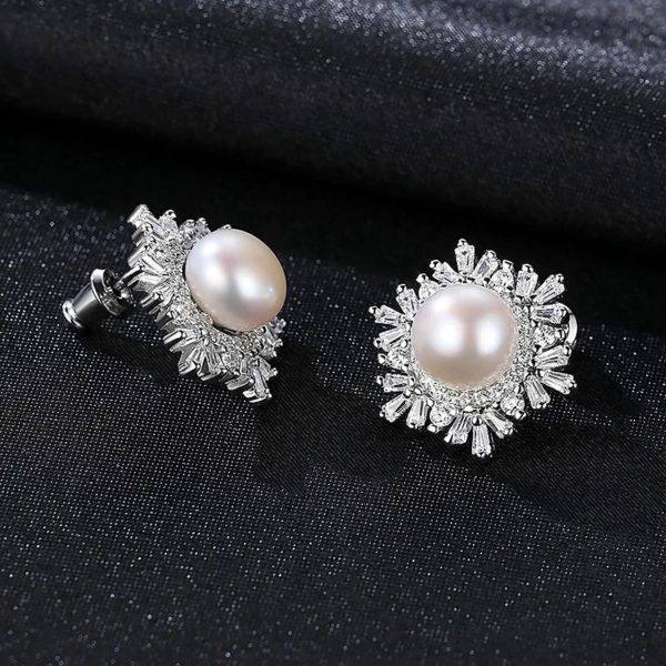 Freshwater Pearl Studs ♡