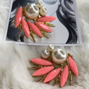 Pink Pearl Studs